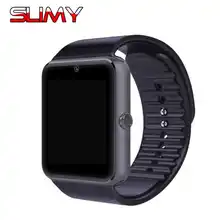 Хорошее Слизняк Bluetooth Smart часы GT08 для Apple Watch Сенсорный экран Smartwatch телефон подарок для Android IOS Носимых устройств PK DZ09 A1