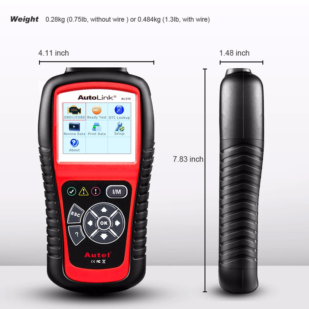 Autel Autolink AL519 автомобильный диагностический инструмент OBD2 сканер OBD 2 EOBD