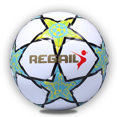 YUYU Профессиональный качественный официальный размер 5 футбольный мяч PU нескользящий тренировочный футбольный мяч оборудование - Цвет: white green