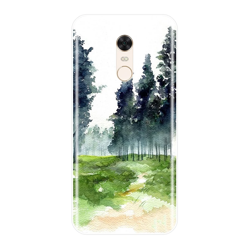 Задняя крышка Forest для Pocophone F1 Xiaomi Redmi S2 6A 5 Plus 4A мягкий силиконовый чехол телефона