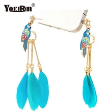 YOKIRIN Ретро Маска попугай Facebook перо кулон цепь Анти-пыль 3,5 мм Универсальный мобильный телефон наушники Пылезащитная заглушка для samsung