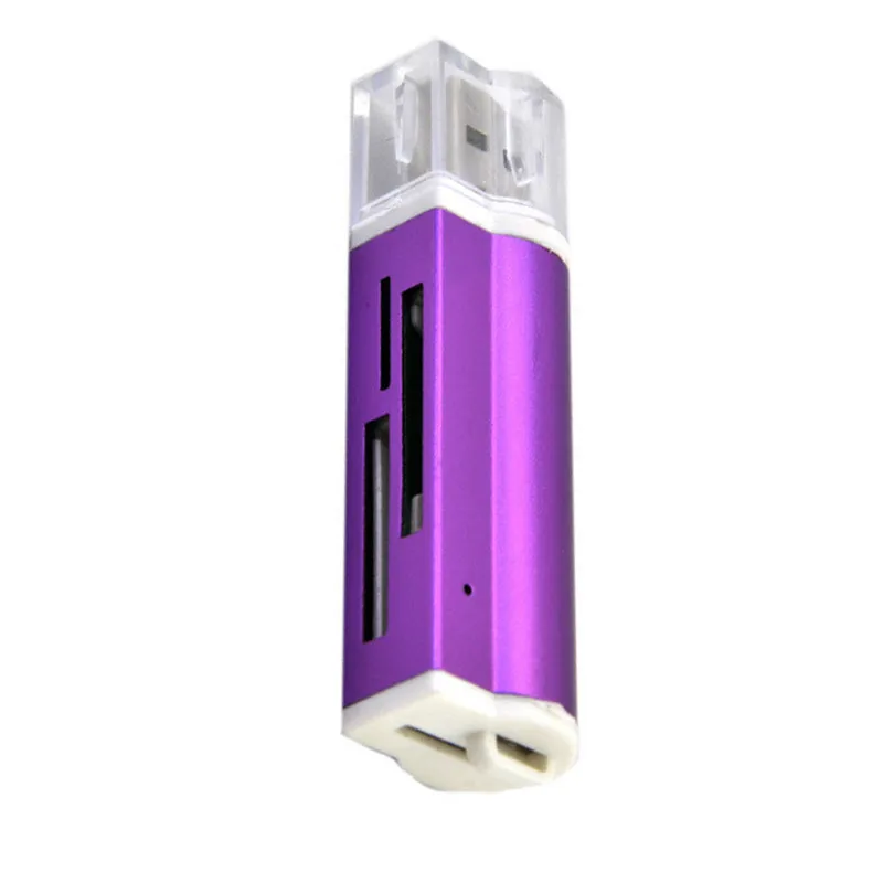 Оптовая продажа 4 в 1 Micro USB 2 0 считыватель карт памяти usb адаптер для SD карты TF M2 MMC MS
