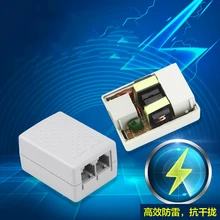 DSL-30CF ADSL Splitter 1-a-2 di Protezione Contro I Fulmini Voce Splitter Adsl Banda Larga Telefono Splitter