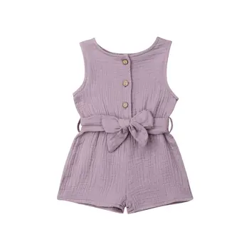 

Infant Baby Kids Girl Jumpsuit Romper Cotton Summer Clothes Outfits