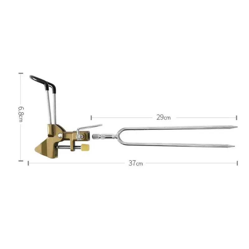 Универсальный держатель для удочки, Регулируемый угол наклона, кронштейн из алюминиевого сплава, держатель для удочки, аксессуары для рыболовных снастей