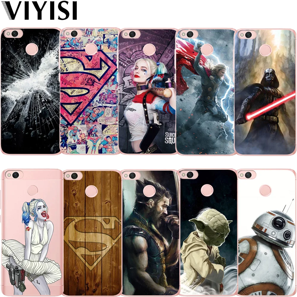 

Star Wars Phone Case For Xiaomi Redmi Note 5A Coque 4X 6 4 4A Mi A1 5X Marvel Etui Silicona Casos Para Capinha Cell Fundas Capas