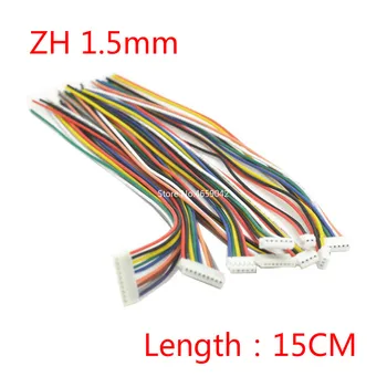 

5Pcs ZH 1.5 15cm Wire Cable Connector DIY ZH1.5 JST 2/3/4/5/6/7/8/9/10 Pin Electronic Line Single Connect Terminal Plug 28AWG