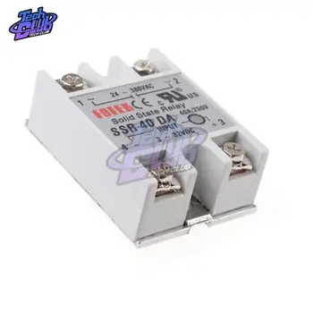 

Solid State Relay SSR-10DA SSR-25DA SSR-40DA SSR-50DA 10A 25A 40A 50A actually 3-32V DC to 24-380V AC SSR 10DA 25DA 40DA 50DA