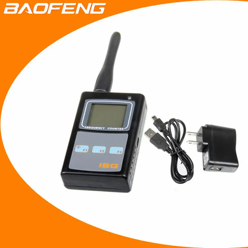 Портативный цифровой счетчик частот IBQ102 10 Гц 2 6 ГГц для радио Baofeng Yaesu Kenwood