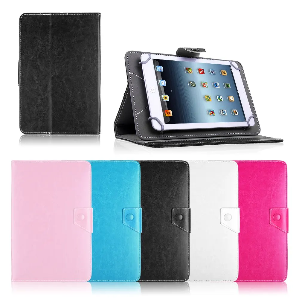 For Alcatel One Touch Pixi 7 3G inch Universal Tablet PU Leather Magnetic Cover Case for Android 7.0 Y2C43D | Компьютеры и офис
