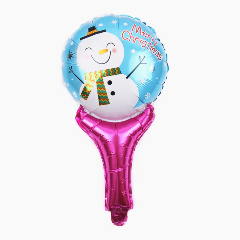 

XXPWJ hot mini-holding snowman aluminum balloon self-sealing Christmas arrangement of toys wholesale D-054