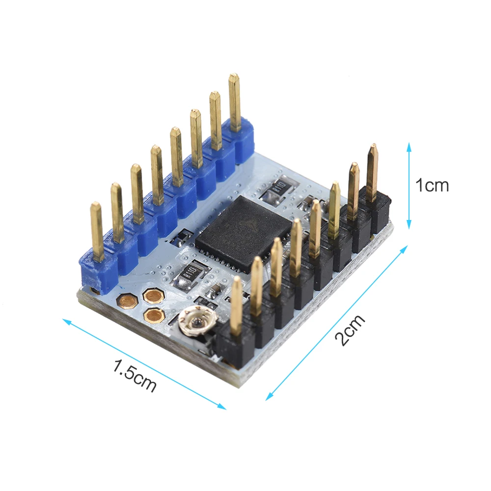 1 шт. тихий TMC2130 V1.0 3d принтер запчасти шаговый двигатель драйвер модуль с теплоотвод отвертка для 3D-принтера