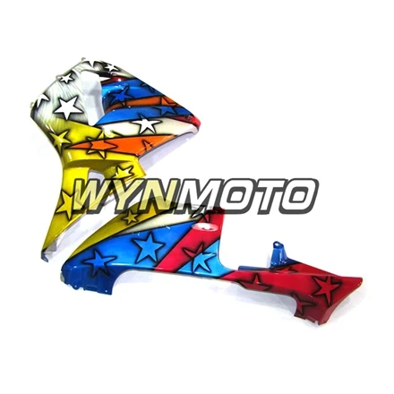 Инъекции пластмассы ABS Обтекатели для Honda CBR600RR F5 2003-2004 03 04 флаг звезды мотоцикл полный Средства ухода за кожей стороны кадров рисования панели