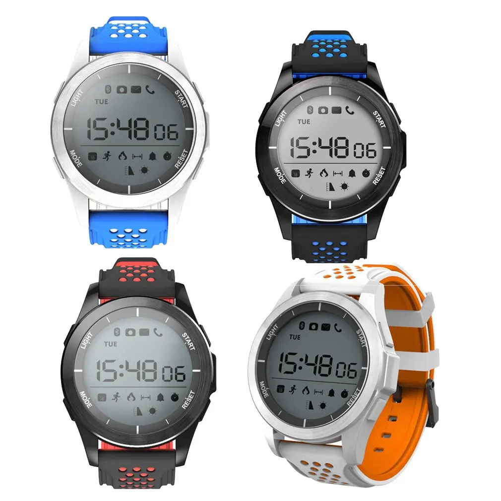 

360 Degree Waterproof Bluetooth Smart Watch Health Monitor Sports Bracelet Android IOS Heart Rate Monitor Fitness Tracker
