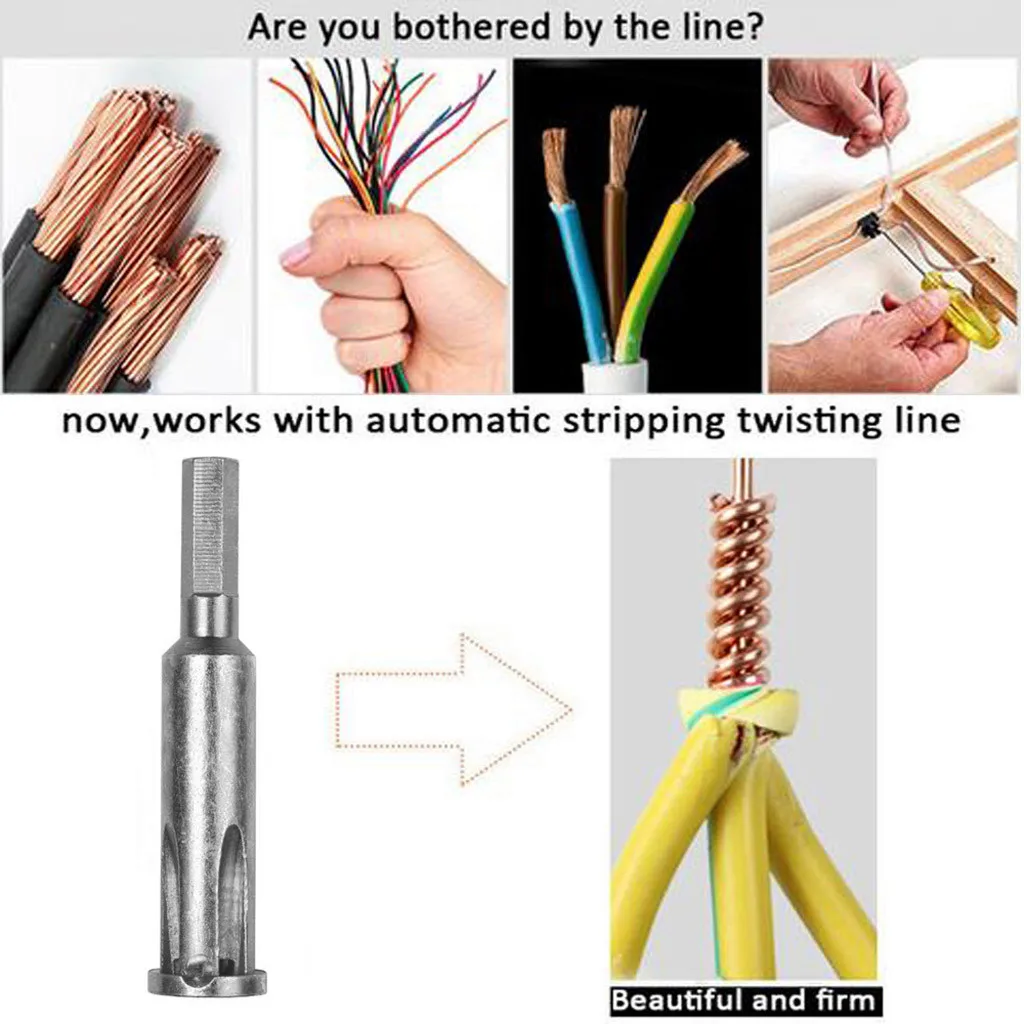 5-отверстие электрика Универсальный автоматический крутящий зачистки проводов и удвоения плоскогубцы ручной инструмент автоматическая вертикальная линия