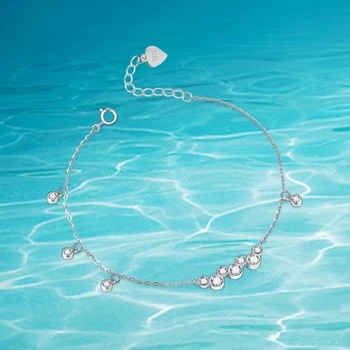 

Luxury Zircon,Mickey Bracelet girl. 925 Sterling Silver. Cute cartoon Pendant. 925 Sterling Silver Fine Jewelry Send Girlfriend