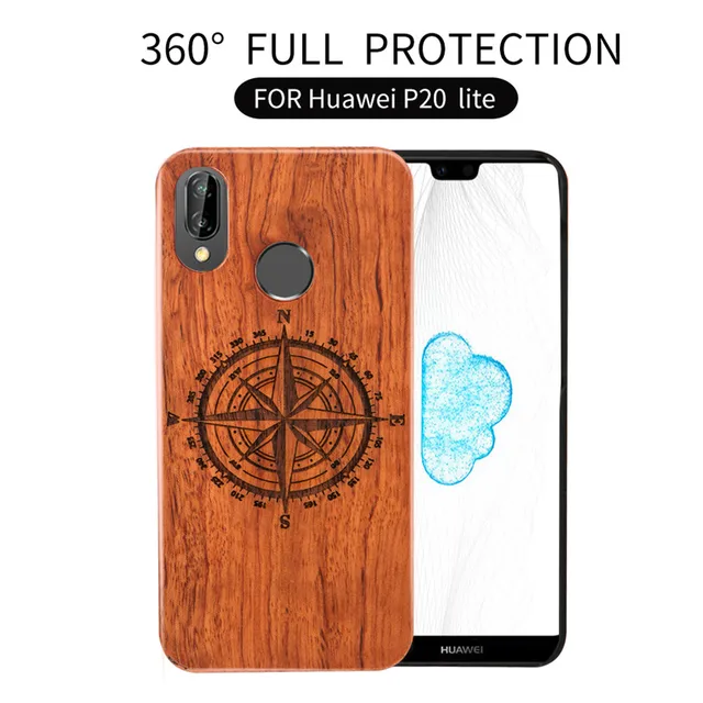 huawei p20 coque wood