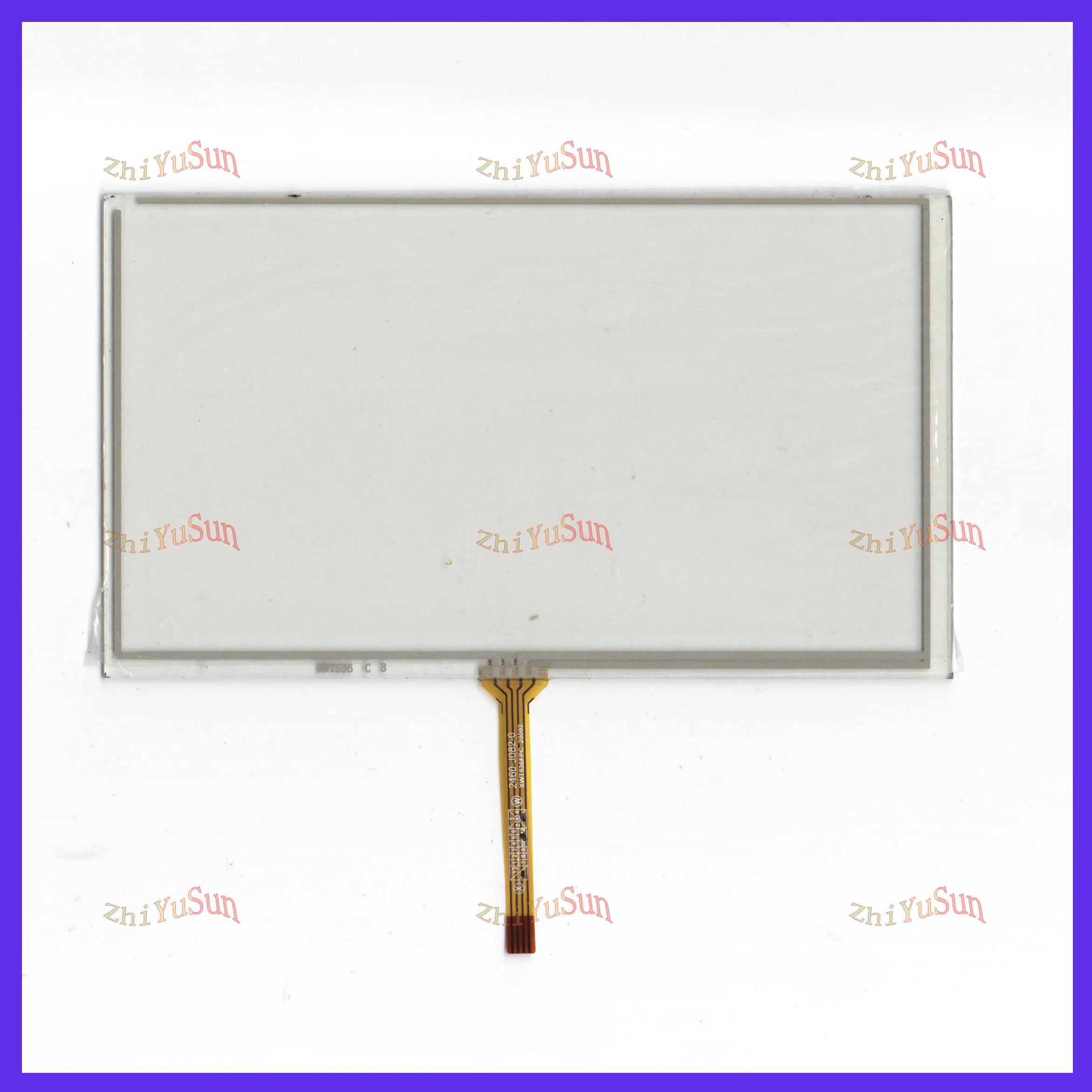 

ZhiYuSun ZXYS for 7010B compatible 7inch Touch Screen glass 4 lines resistive TOUCH SCREEN