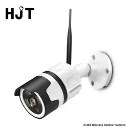 HJT встроенной карты HD 2.0MP 1080 P Wi-Fi ip-камера Встроенный аудио Onivf H.265 Безопасности уличная Водонепроницаемая UC двусторонней Беспроводной