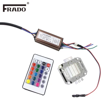 

Switch Power Supply IP67 For Floodlight10W 20W 30 50W LED DriverRGB+Chip+controller Adapter Transformer AC100V-265V