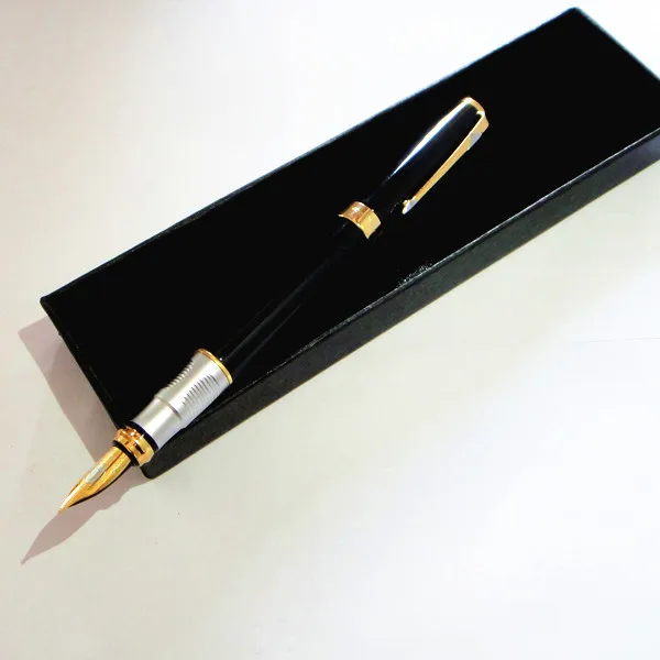 

Best selling Promotional Merchandise 40g per piece Fountain Pen 50pcs a lot custom with your text and logo Free DHL shipping