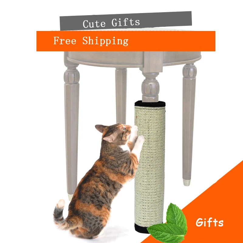 

cat scratching post Natural sisal Mat toy for cats catnip tower climbing tree Cat Scratch Pad board Protecting furniture Foot
