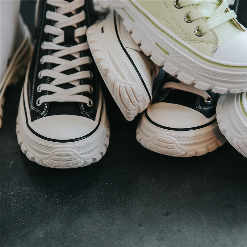 MARDEREE Genuine Leather Fashion Sneakers Soft Leather Casual Sports Shoes Woman Fashion Brand Sneakers Women White Shoes Black MARDEREE Genuine Leather Fashion Sneakers Soft Leather Casual Sports Shoes Woman Fashion Brand Sneakers Women White Shoes Black