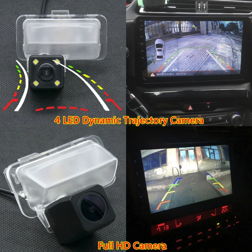 Full HD 1280*720 заднее Резервное фотоустройство для Toyota Corolla E170 Prius Sai 2014 2015 2016 2017 2018