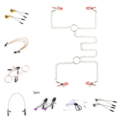 Woman Sexy Nipple Clamps Exotic Accessories For Couple Fetish Breast Clip Body Jewelry Female Breast Nipple Clamps