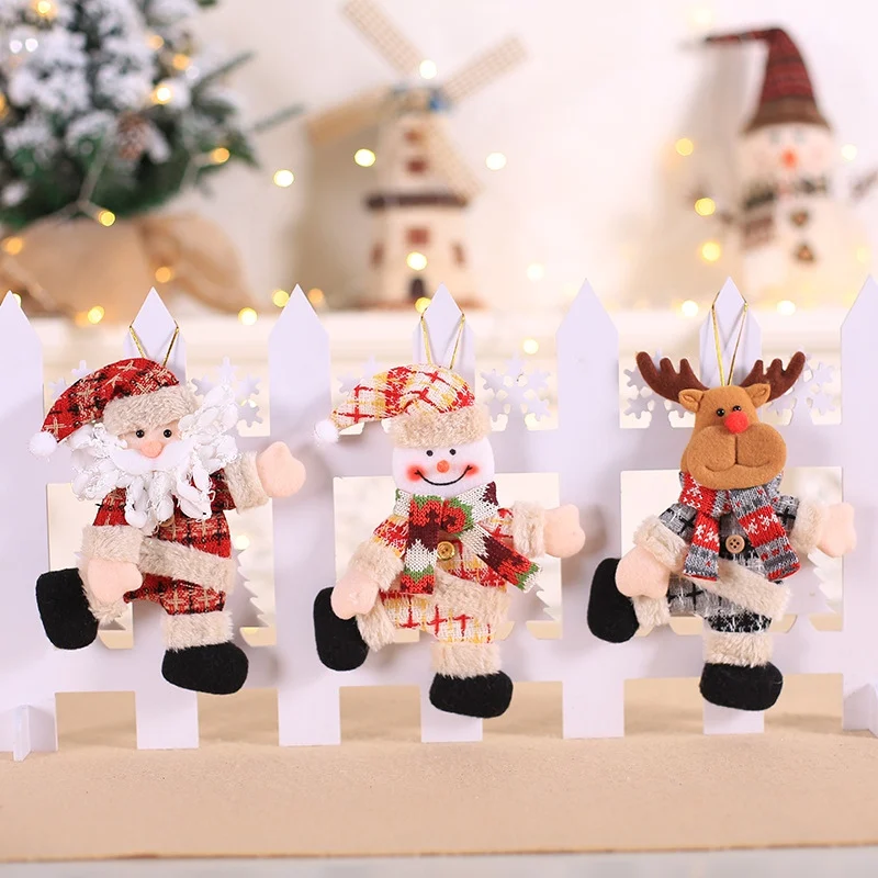 Танцующая кукла Рождественская декоративная подвесная Подвеска Висячие украшения для дома рождественские украшения, подвески на