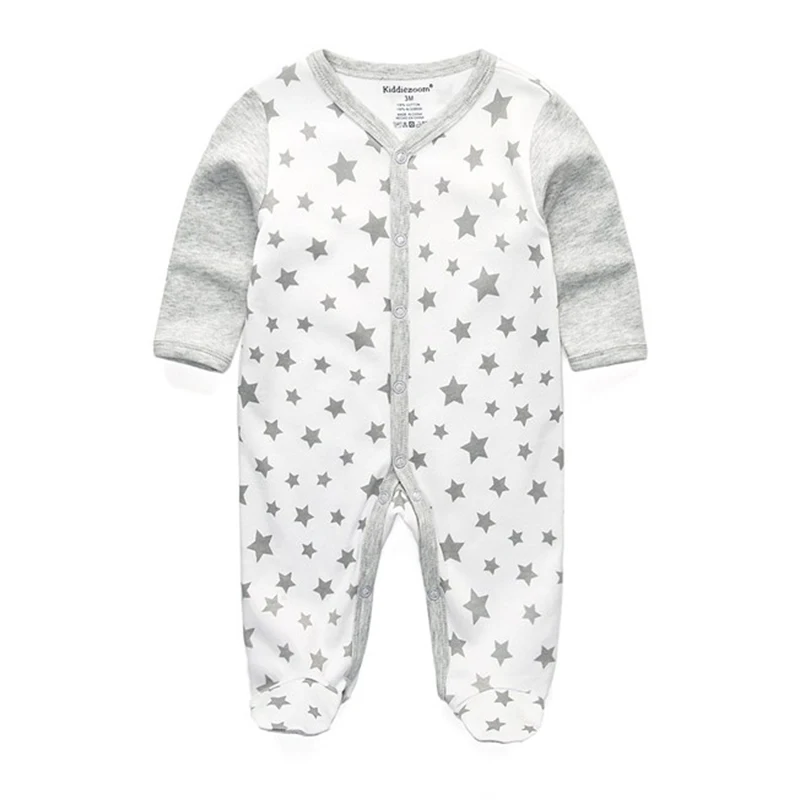 Одежда для маленьких мальчиков; хлопковая клетчатая одежда; Roupas de bebes; комбинезон с длинными рукавами; пижамы для новорожденных; одежда для малышей - Цвет: RFL1104