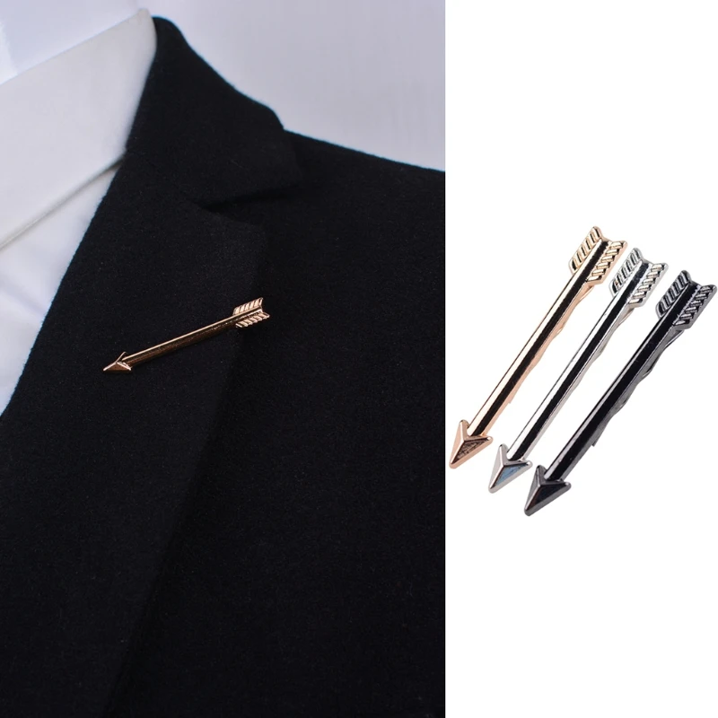 

Men Fashion Arrow Tie Bars Pin Clasp Accessories For Wedding Business Suit Tie