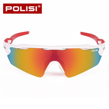 

POLISI climbing glasses Polarized UV400 Windproof Women Outdoor professonal equipmment Mountain Sport Cycling Eyewear 5 Lens