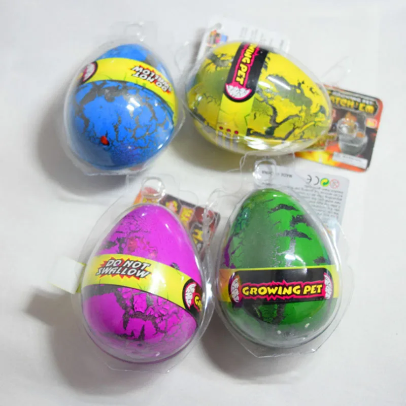 

Baby Large Size Water Hatching Inflation Dinosaur Egg Gags Practical Jokes Novelty Toys Cracks Grow Egg Educational Toys