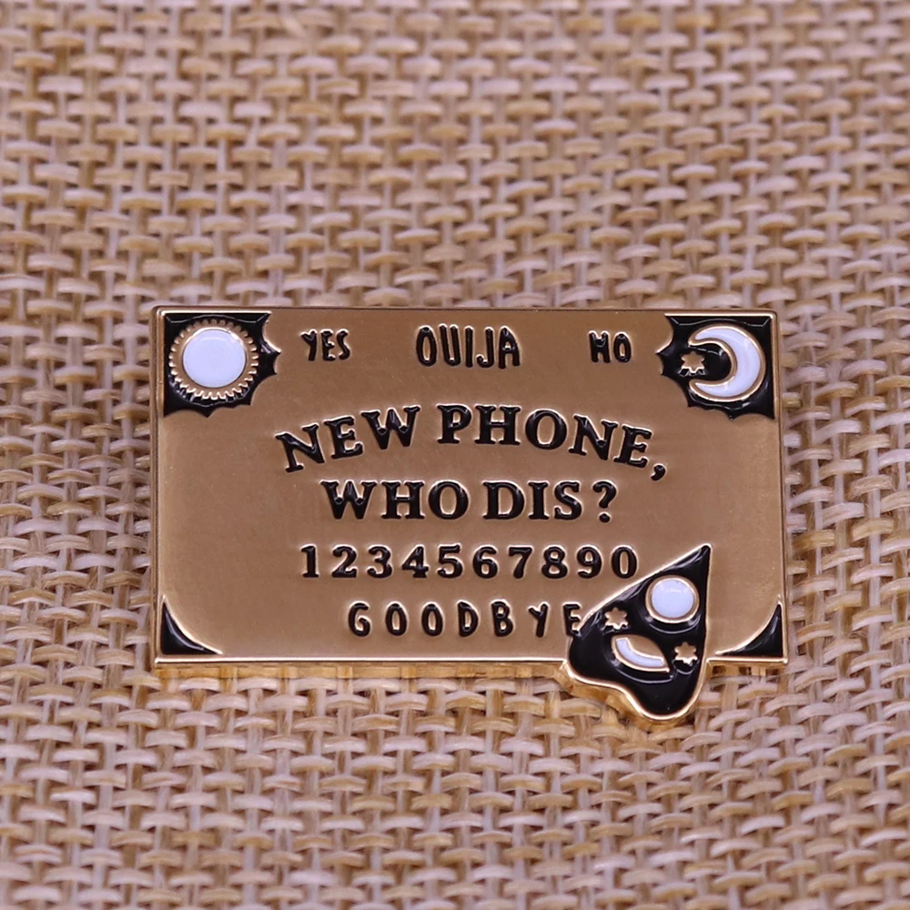 Эмалированный значок для доски Ouija