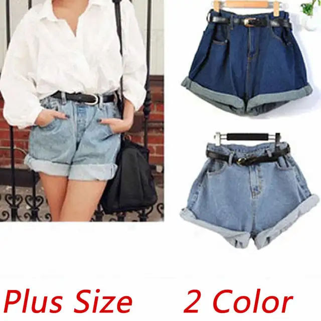 Haute Jean Short jeans Stretch Taille de Mode D'été En femmes 2015 Oq7Y6PY