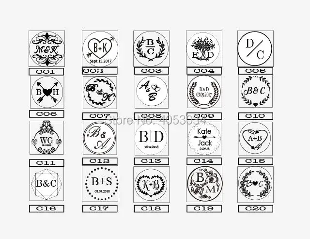 Изготовленный на заказ штамп с вашим логотипом, индивидуальные инициалы печать воска штамп иврит, арабское имя буквы