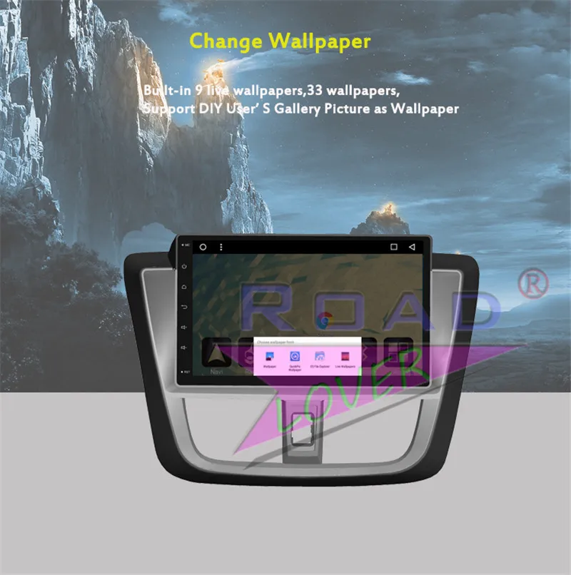 Flash Deal Roadlover Android 8.1 Car PC Multimedia Autoradio For Toyota Vios 2017 Stereo GPS Navigation Magnitol 2 Din Player Video NO DVD 22