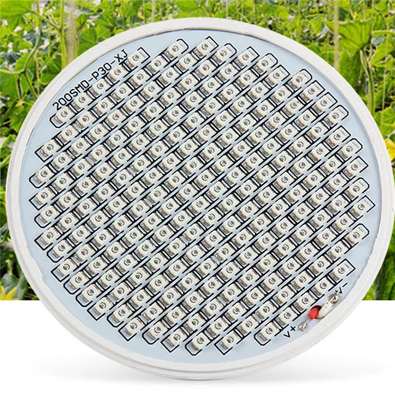 60 126 200 светодио дный расти свет лампы для растений цветок Овощеводство Крытый парниковых гидропоники растет светильник E27 AC85V-265V