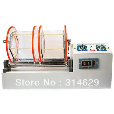 Ювелирные изделия для сценической регулировки скорости роторный порода полировка Tumber с двойным ведром, время Tumbling(0-60 минут), goldsmith инструмент