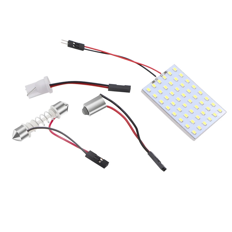 Car-Styling-T10-BA9S-LED-Panel-Dome-Lights-Car-Interior-Reading-Plate-Panel-Light-Roof-Ceiling (3)