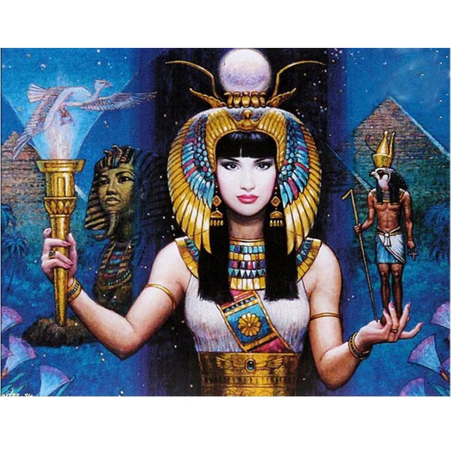 5D DIY Diamond Painting Queen Of Egypt Diamond Embroidery Cross Stitch