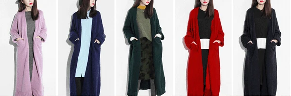 Натуральный кашемир, Длинные кардиганы, модные женские кашемировые супердлинные пальто ручной работы, TBFP716