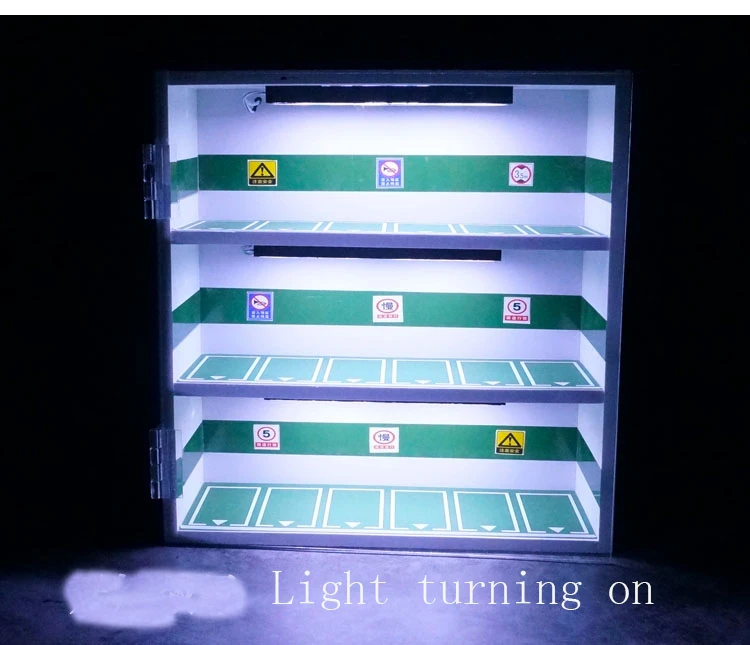 1:64 parking lot model display cabinet toy Car storage