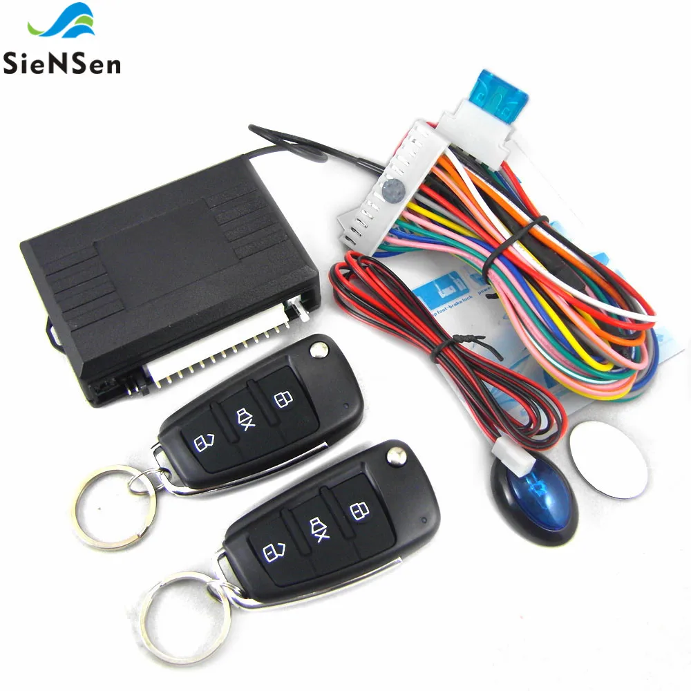 

SieNSen Universal Car Remote Control Alarm Keyless Entry System Anti-theft Door Lock M604-8118