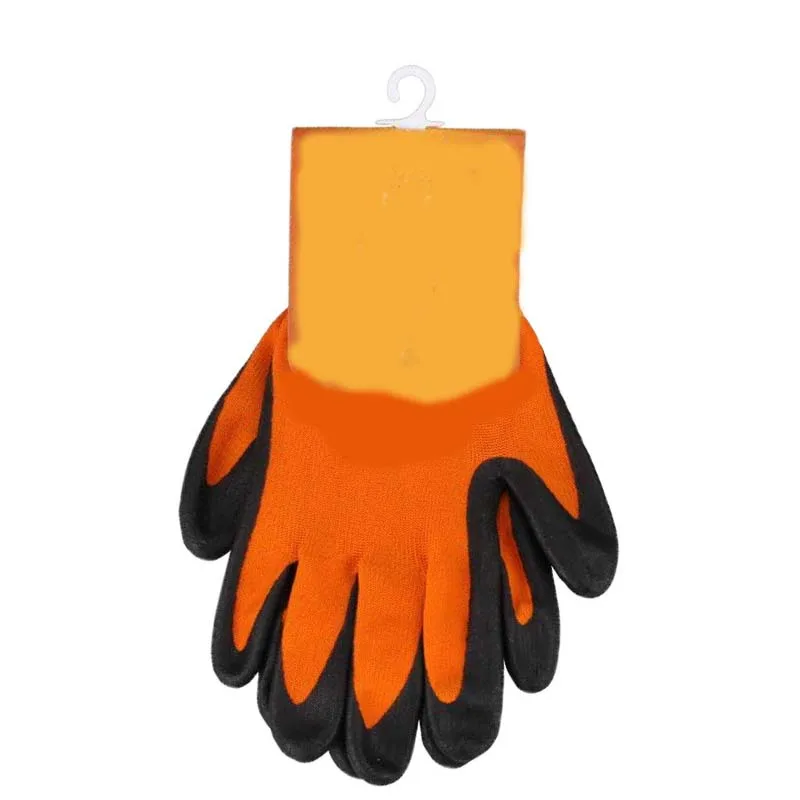 

JAISATI Breathable reinforced finger gloves non-slip wear-resistant latex Cut prevention labor insurance gloves
