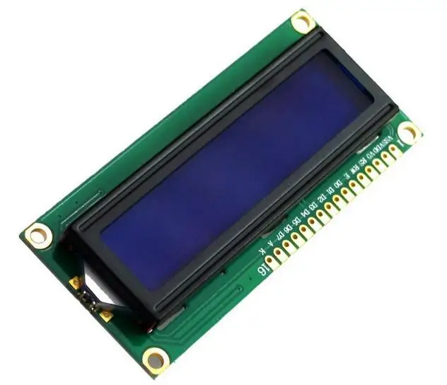 5 шт. Новый ЖК-дисплей 1602 LCD 5V 16x2 символов модуль ЖК-дисплея контроллер голубая
