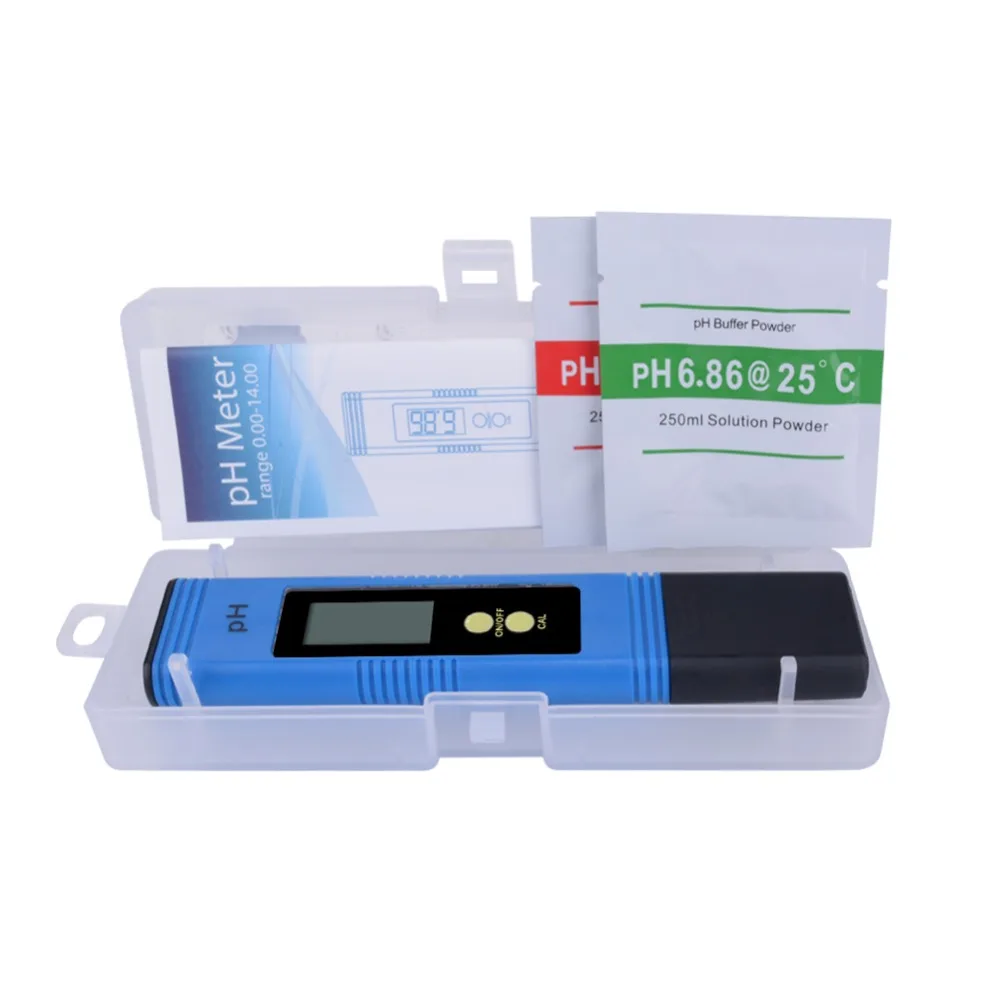 

Newest Protable LCD Digital PH Meter Pen of Tester Aquarium Pool Water Wine Urine ph-2 ph-02