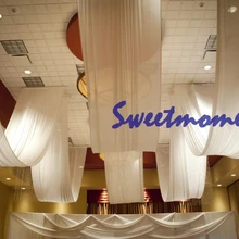 100 м свадебная крыша драпировка навес для вечерние мероприятия