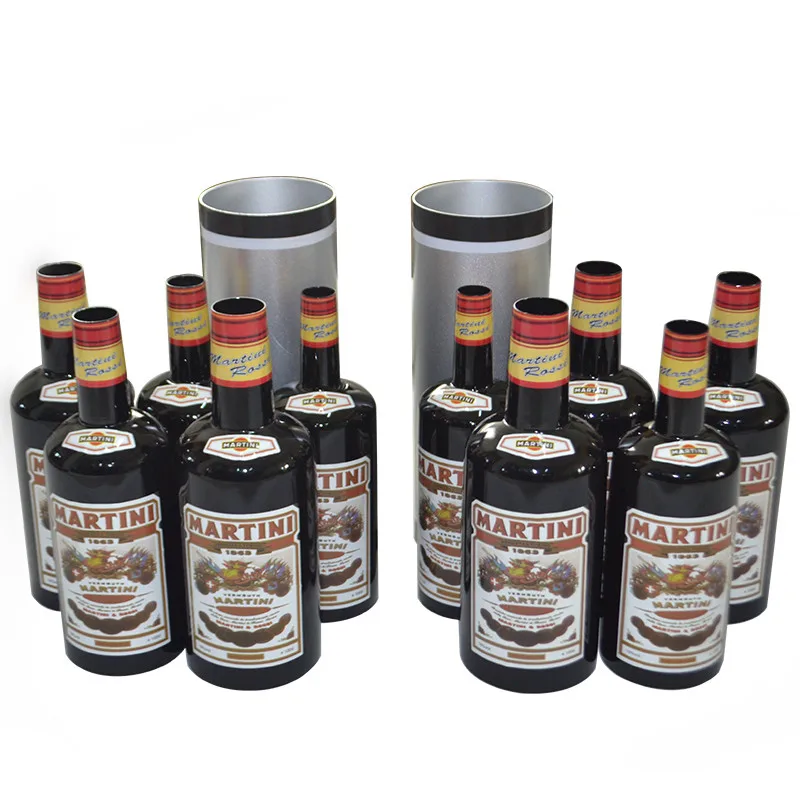 Botellas multiplicadoras/botellas negras que aumentan el movimiento (10 botellas, líquido Pured) trucos de Magia truco de Magia mentalismo ilusión Magia - 2
